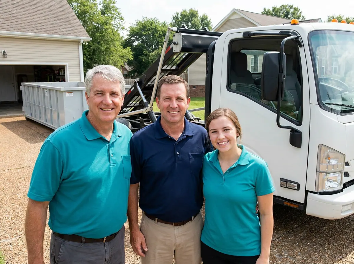 The Stones River Dumpster Rental team, dumpster rental service in Murfreesboro, TN